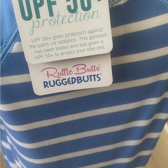 New Rugged Butts Rashguard infant swimwear. 3-6 months. - Picture 2 of 4
